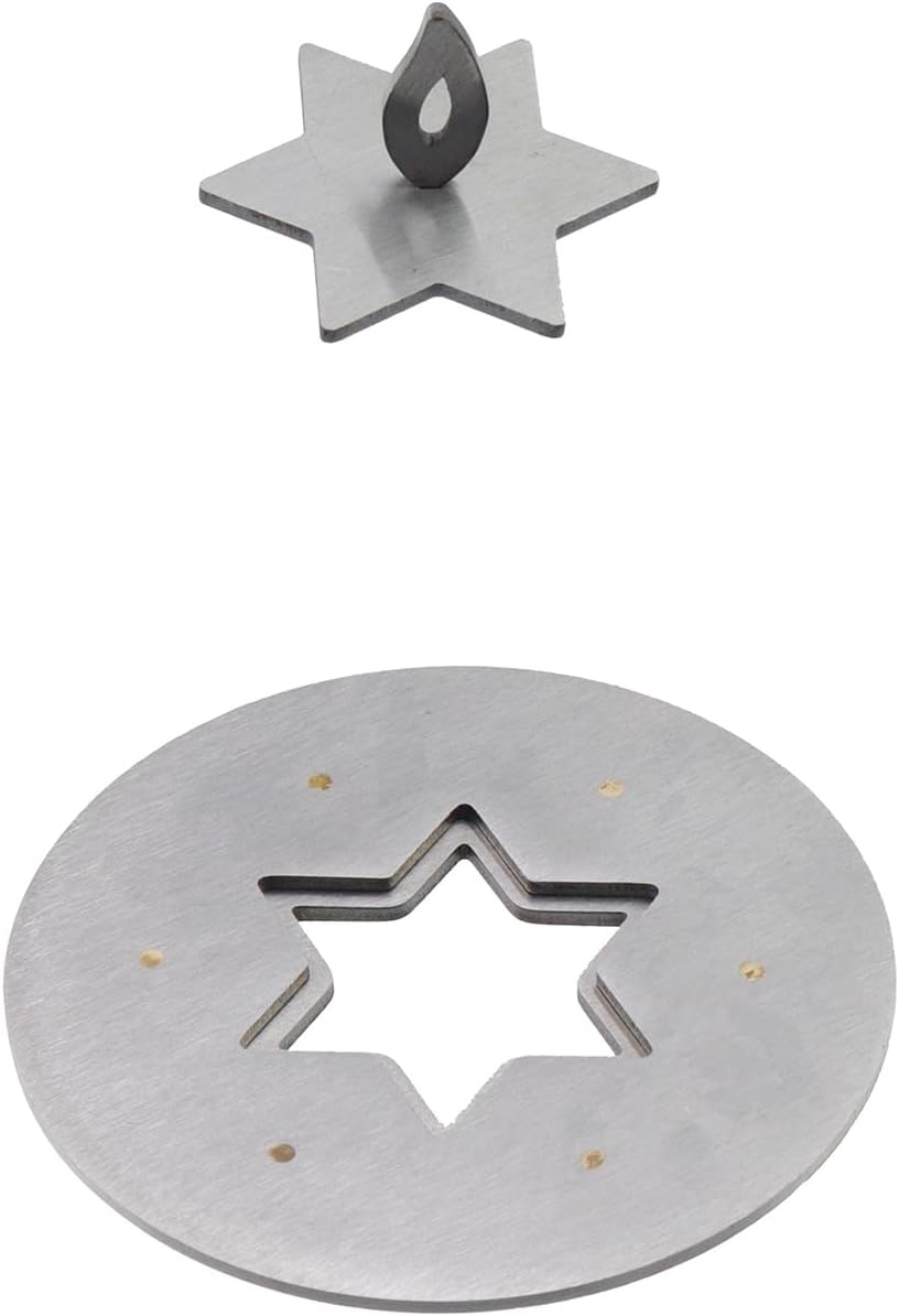 Coshar Metal Candle Topper for Jar Candles