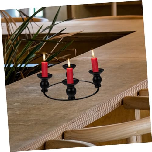 MAGICLULU Iron Christmas Candle Holder Ring 1