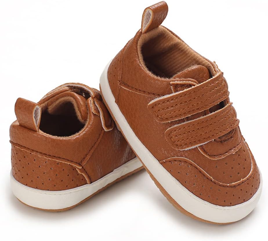 Clowora Baby Shoes Non-Slip Rubber Sole Sneakers 1