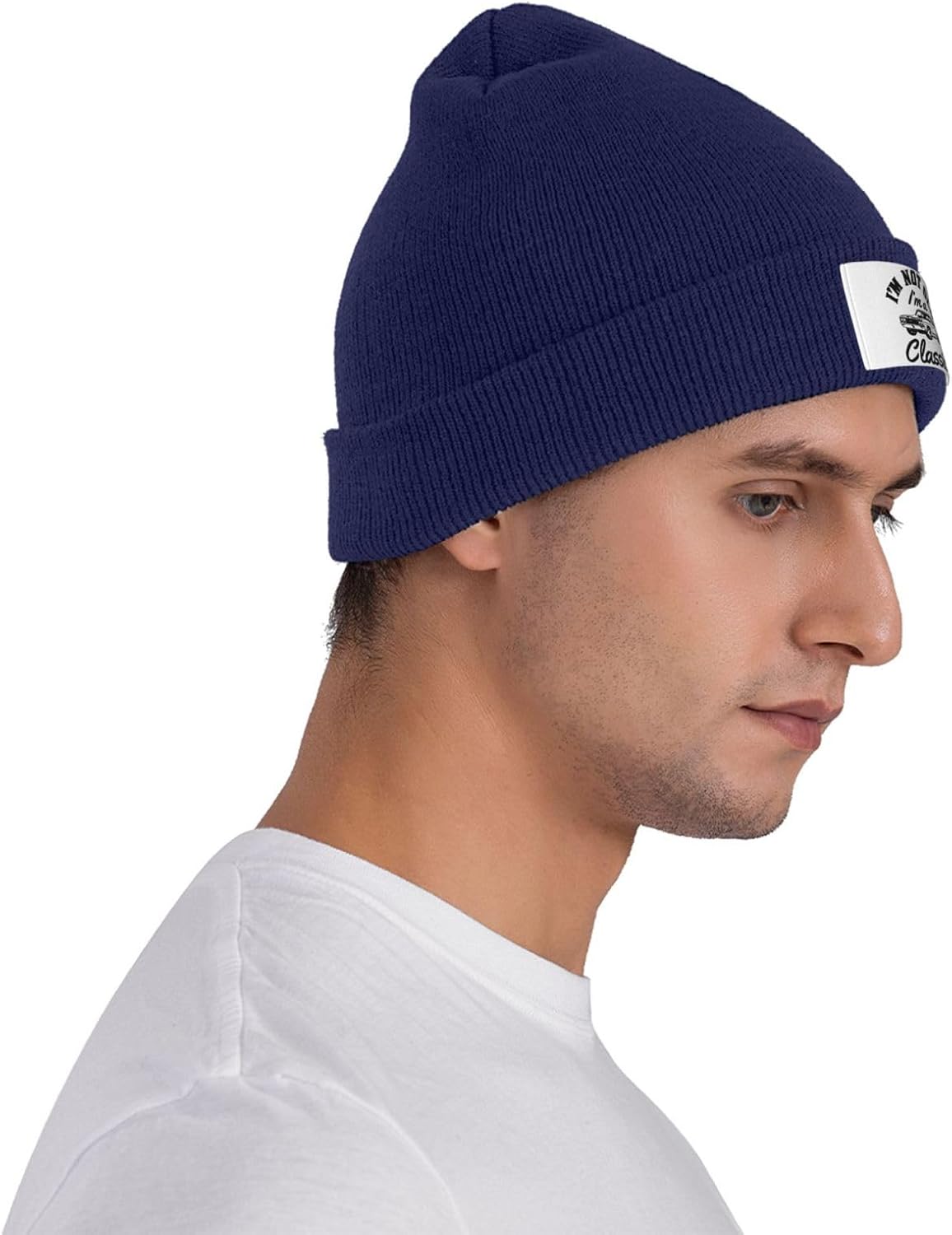 Im Not Old Im Classic 4 Knitted Hat Black Winter Warm Cap