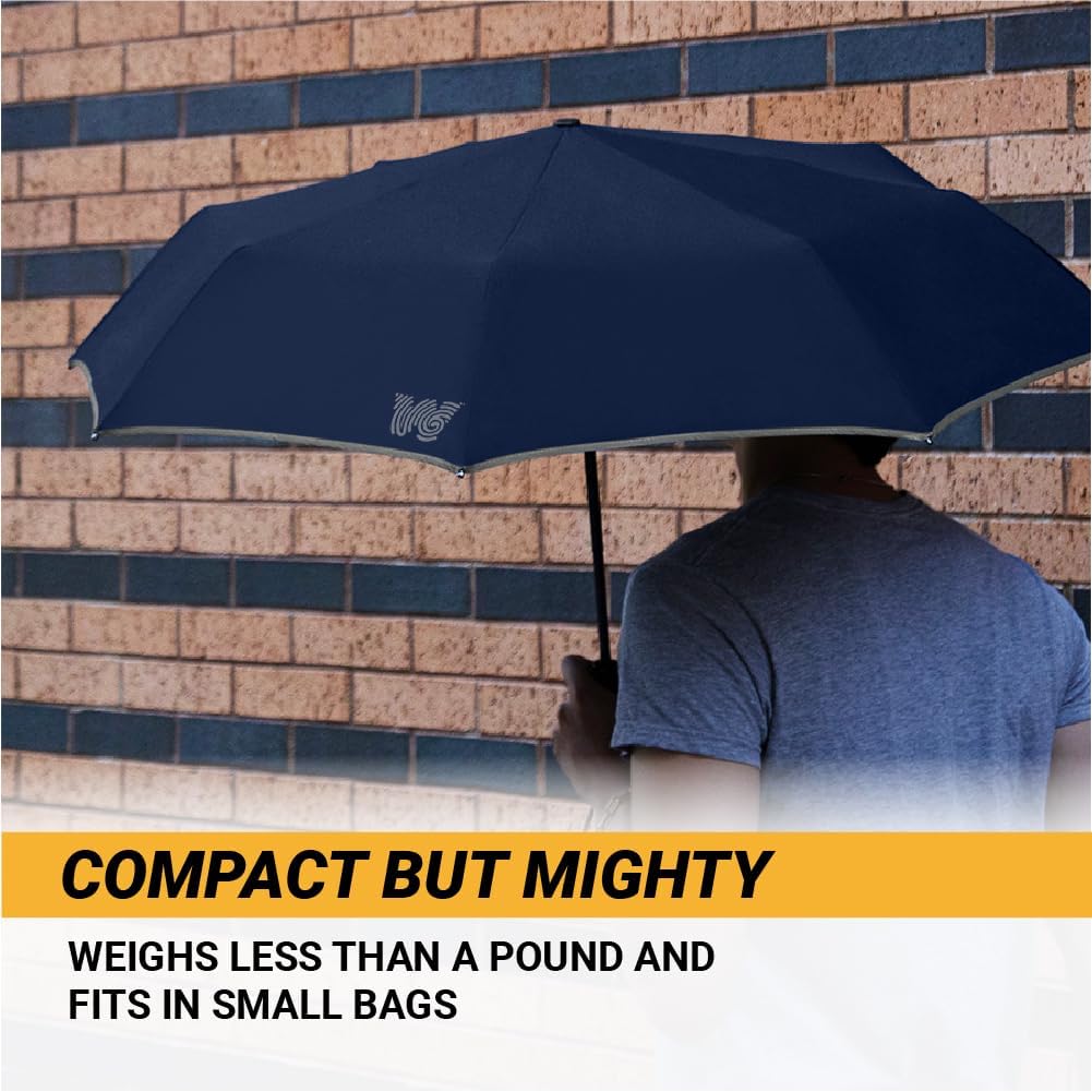 Weatherman Compact Mini Umbrella - Windproof for 45 MPH