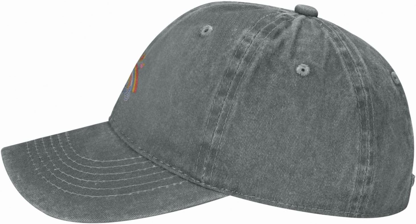 Beautiful Rainbow Baseball Cap for Men Women
