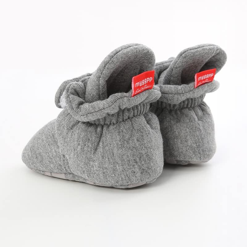 QIETION Soft Fleece Booties for Newborns 0-18 Months