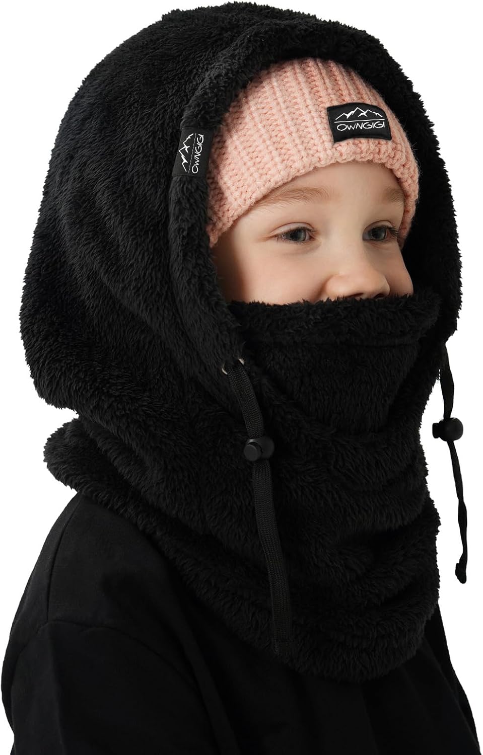 OWNGIGI Balaclava Ski Mask for Kids Windproof Face Mask