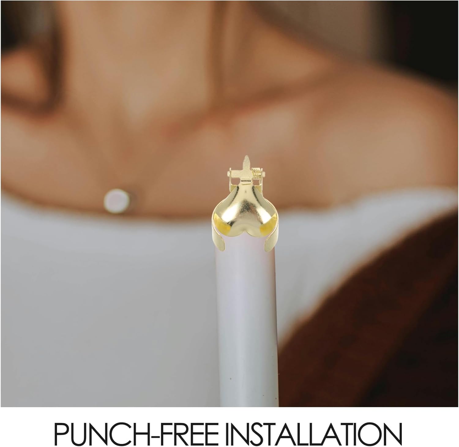 GOOHOCHY Heart Shaped Candle Snuffer Decor