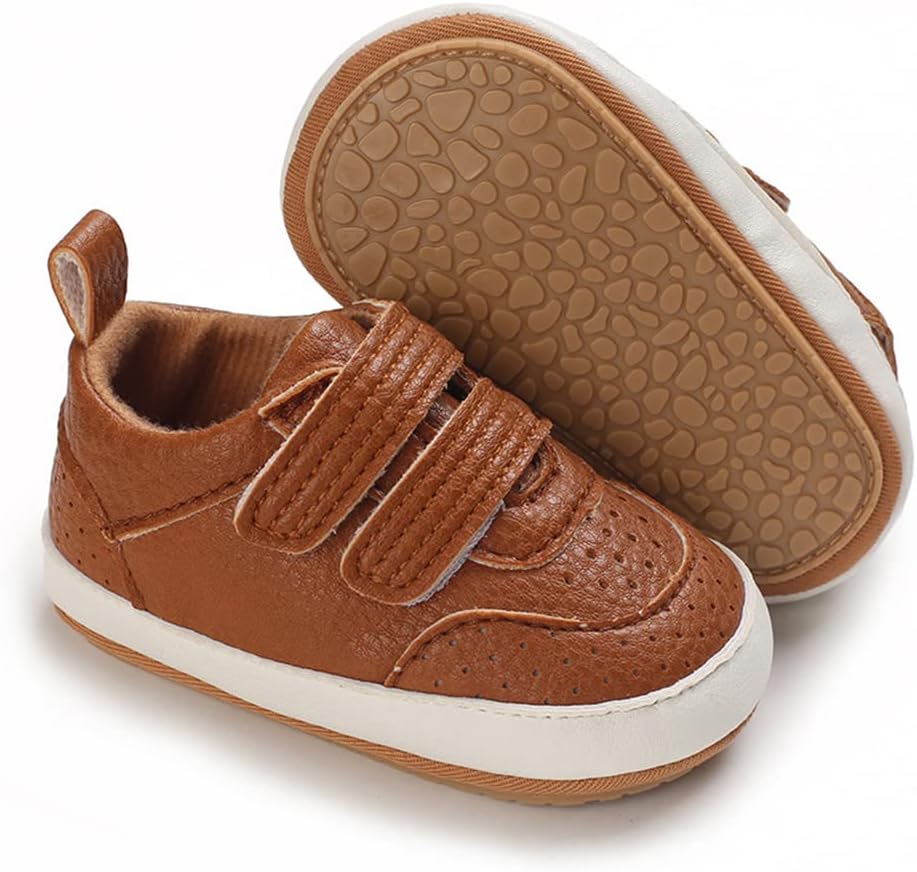 Clowora Baby Shoes Non-Slip Rubber Sole Sneakers 1