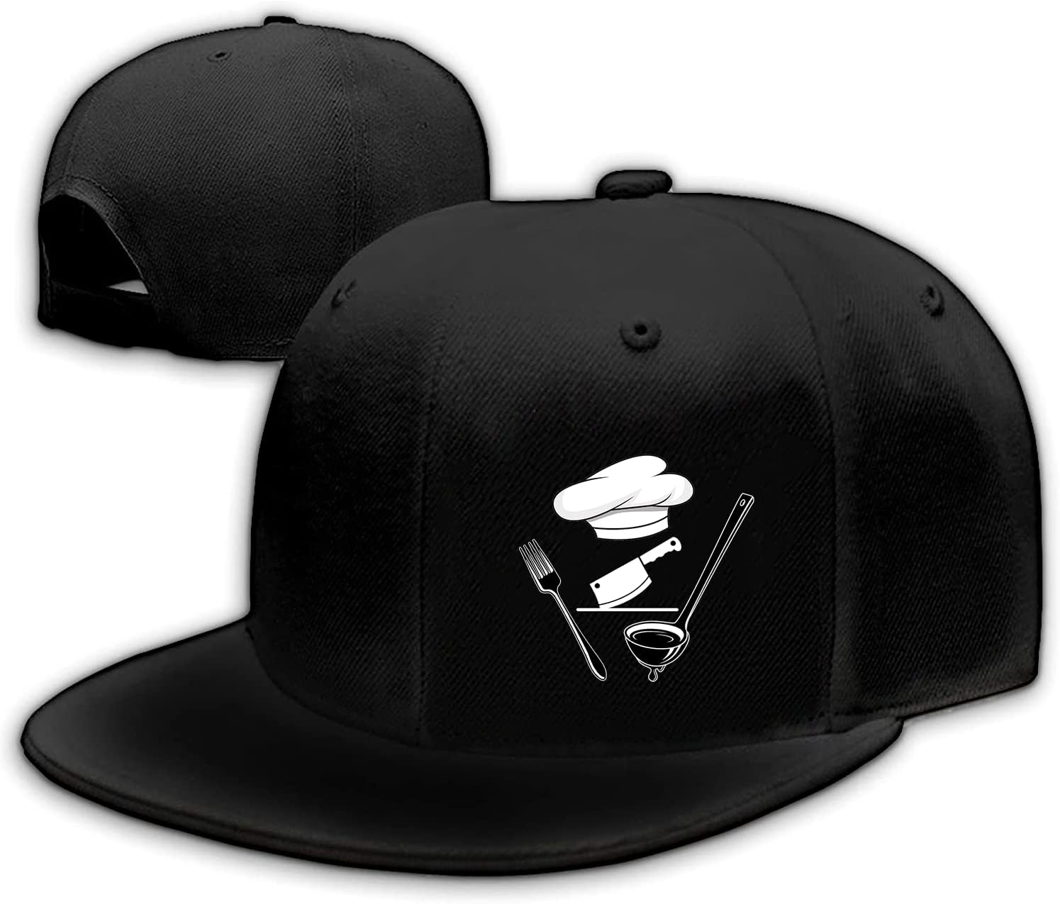 Tijeyi Black Snapback Hat for Men Boys