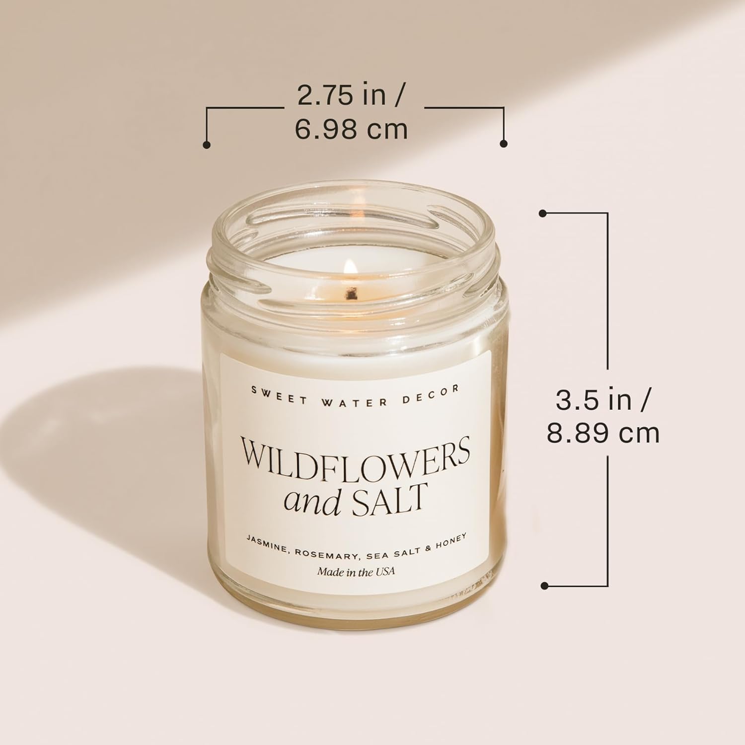 Sweet Water Decor Pine Scented Soy Candle 9oz
