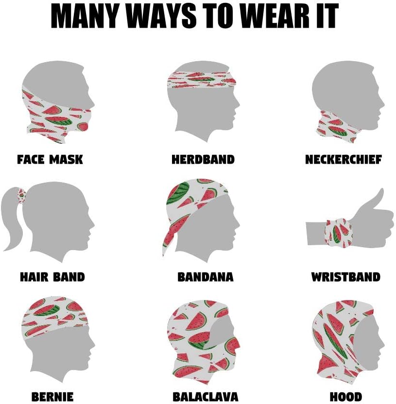 Shapoo Kids Mask Magic Scarf Balaclavas Watermelon