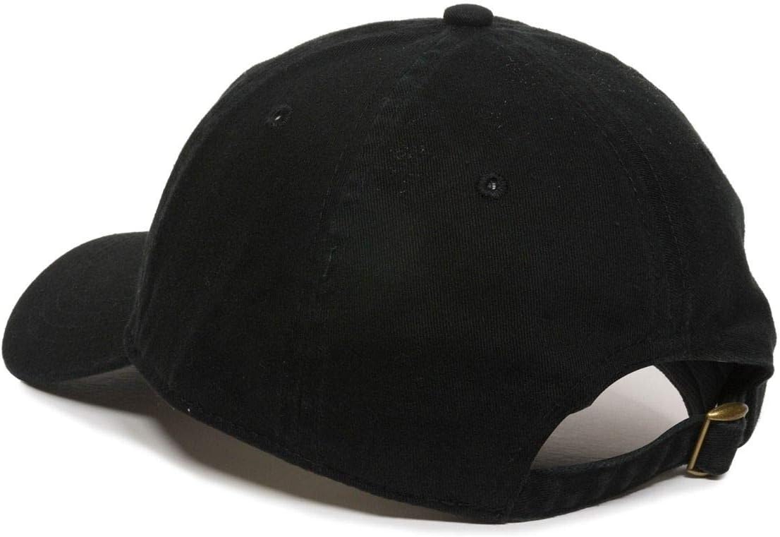 Tech Mrkt Music Note Baseball Cap Embroidered Cotton Adjustable Dad Hat