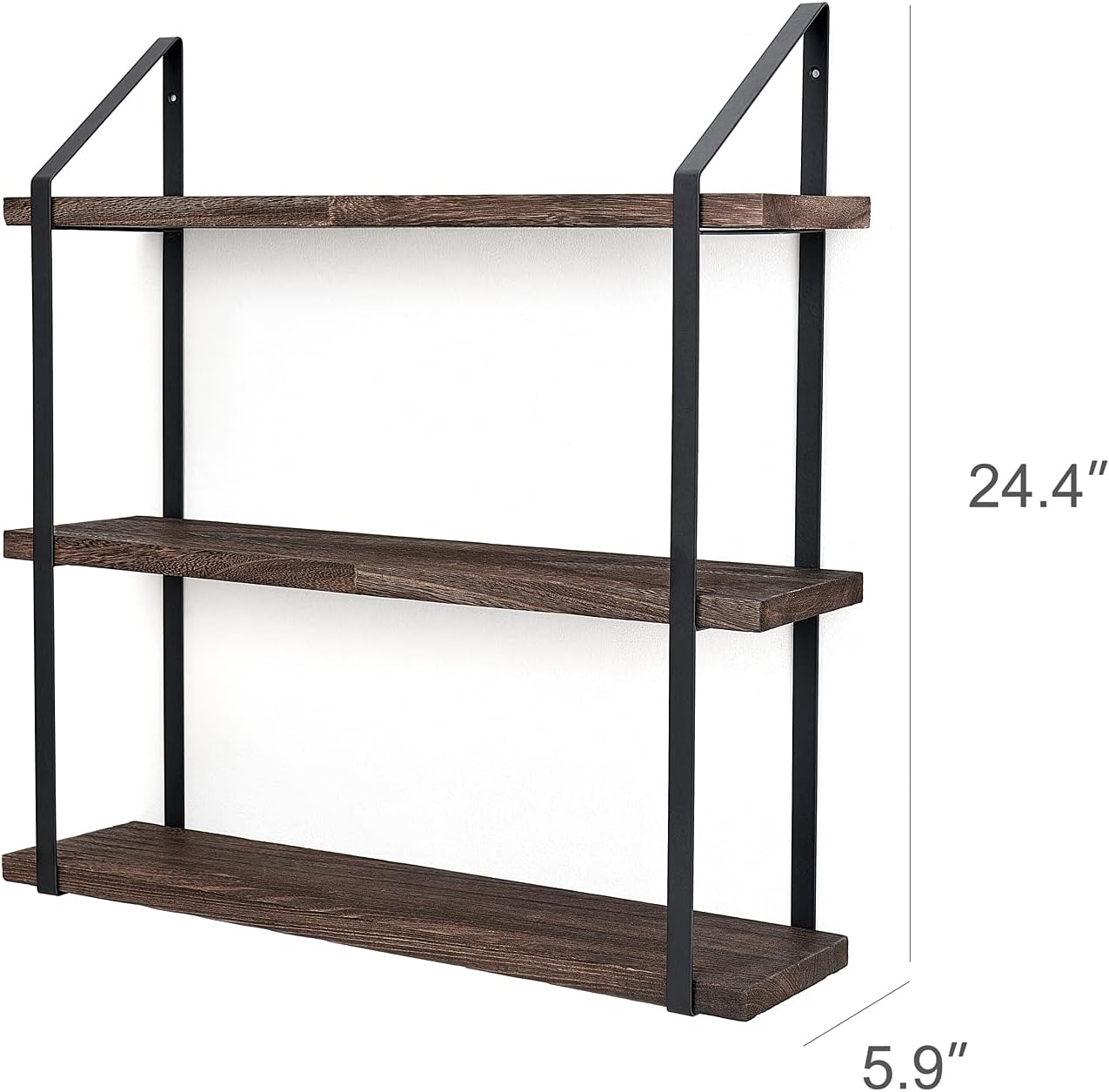 Mkono 3 Tier Floating Wall Shelf 235 Inch
