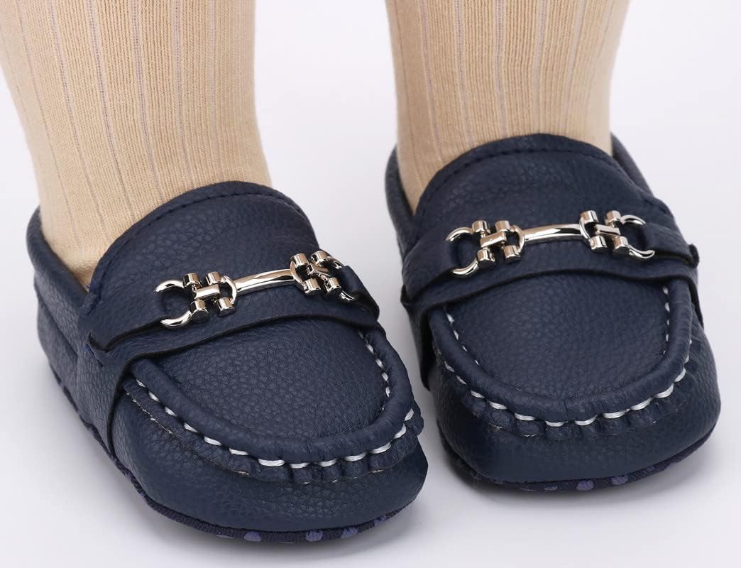 QIETION Oxford Shoes for Baby Boys Girls Soft Sole Sneakers