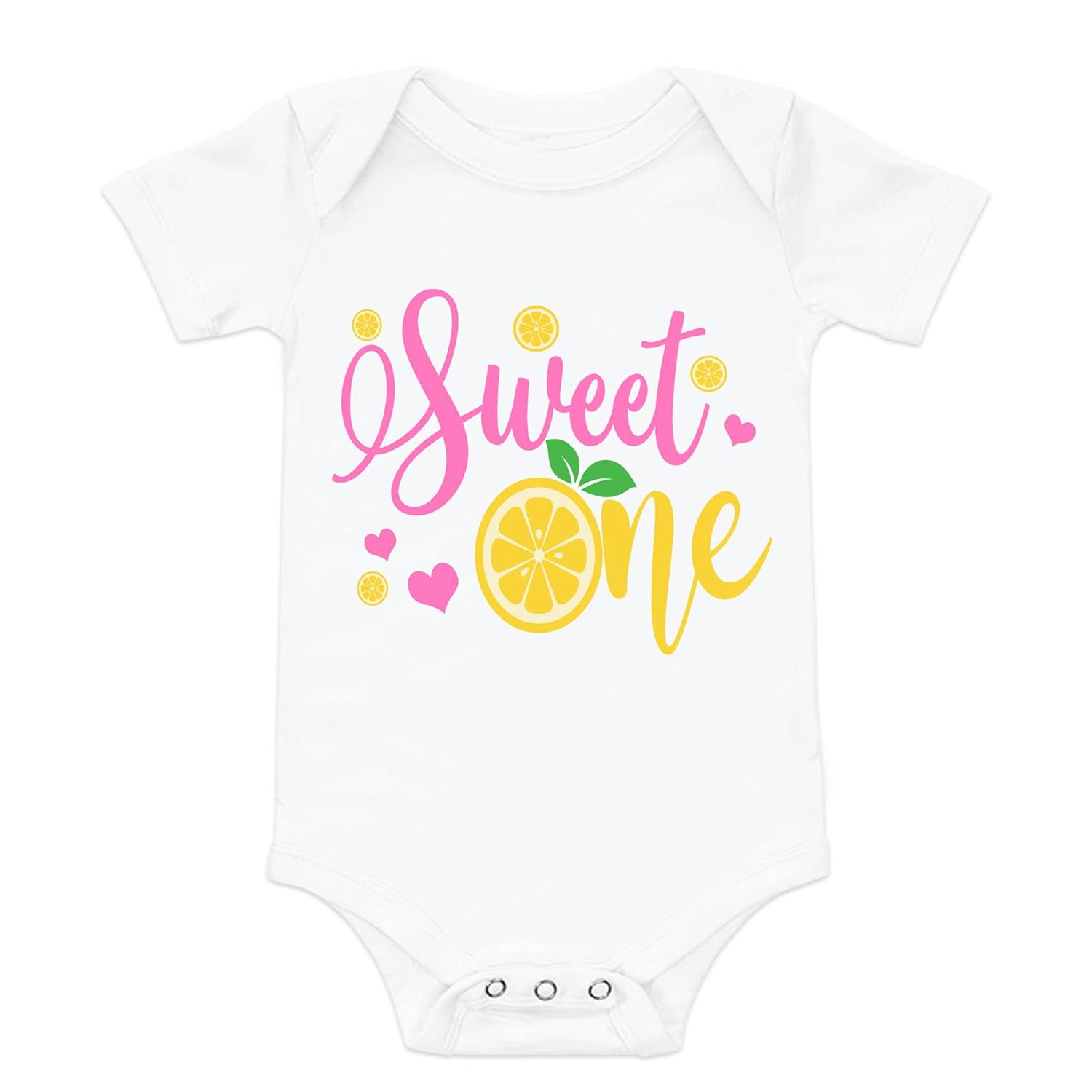 Sweet One 1st Birthday Lemon Shirt for Baby Girl 18M