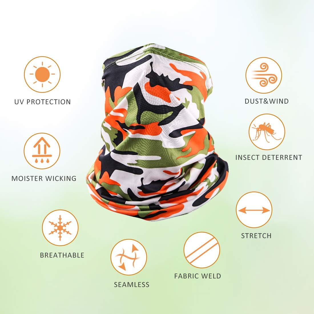 LUOLIIL VOE 2 Pcs Winter Neck Gaiter Scarf