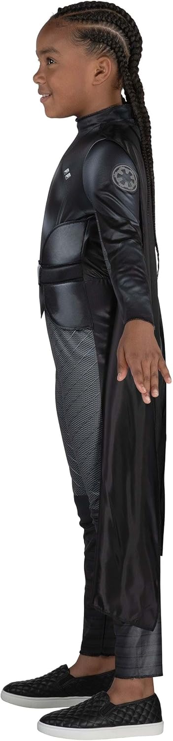 Star Wars Reva Youth Halloween Costume - Printed Jumpsuit with Belt and Cape
