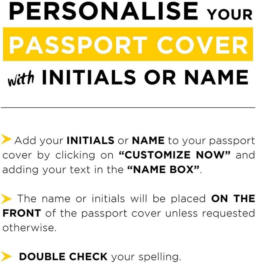 Kids Personalized Leather Passport Holder - Travel Gift