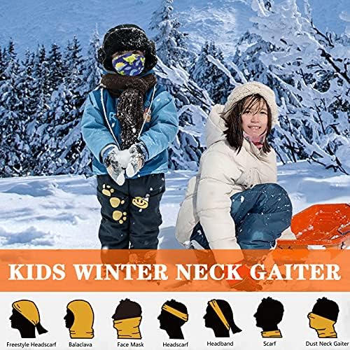 Outrip Kids Ski Mask Fleece Gaiter for 3-14 Years 1