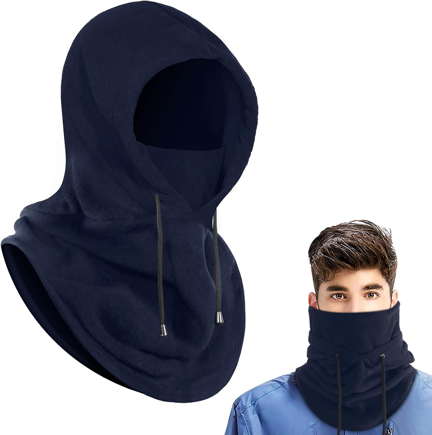 AURUZA Fleece Balaclava Ski Mask for Men Women