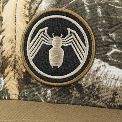Bioworld Venom 3D Logo Camouflage Snapback Hat
