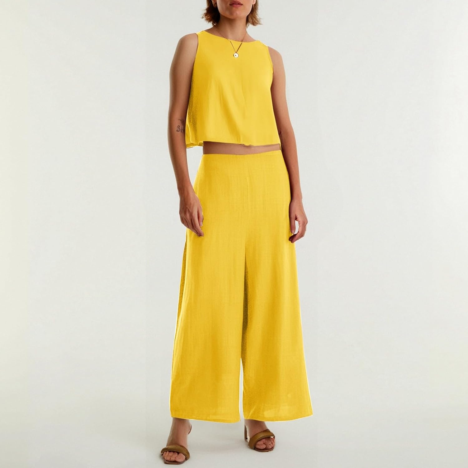 TTBDWiian Women 2 Piece Summer Outfit Set