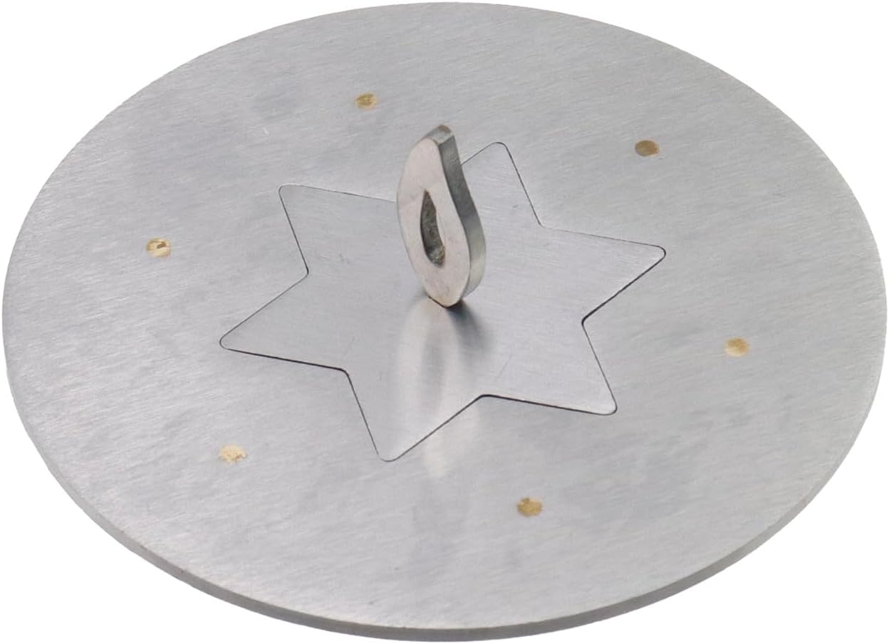 Coshar Metal Candle Topper for Jar Candles