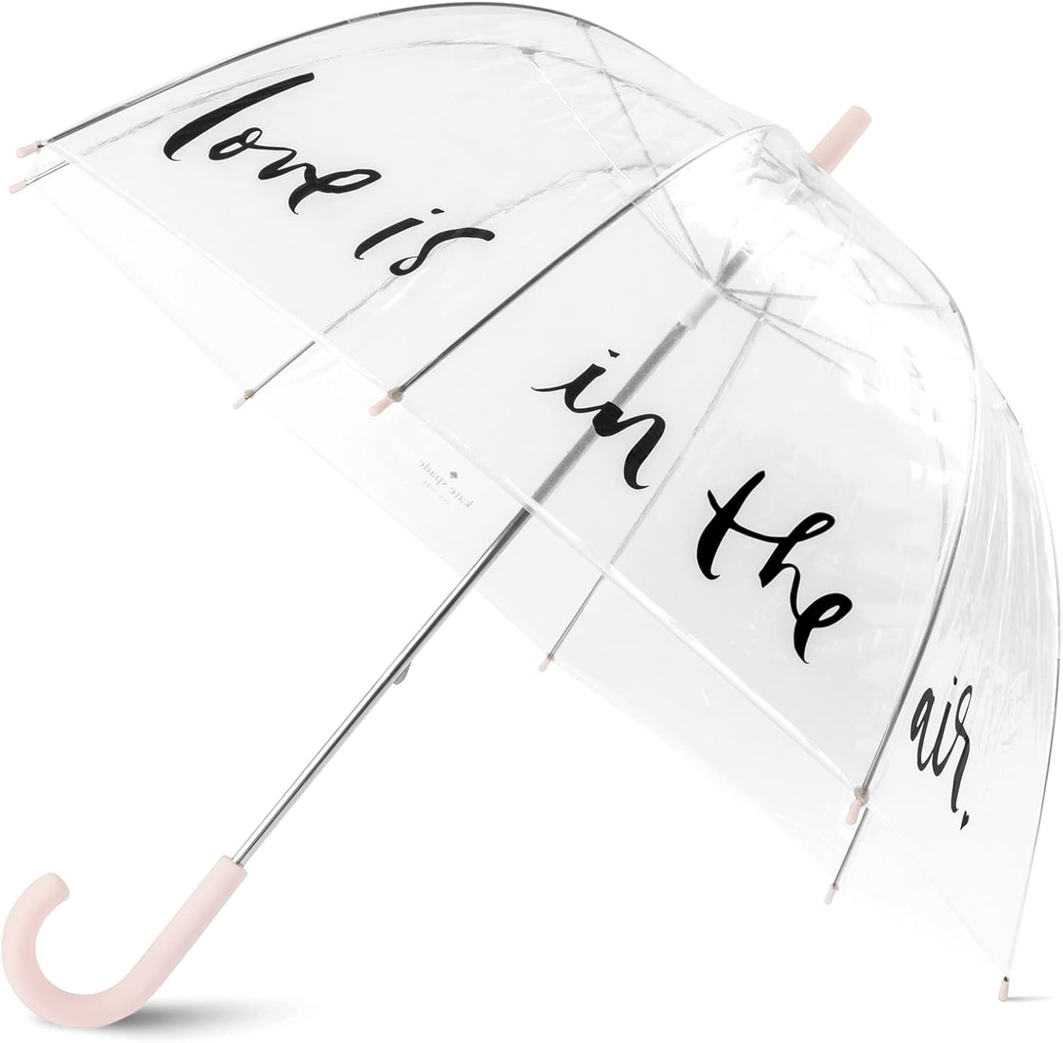 Kate Spade New York Clear Umbrella Love Is In The Air