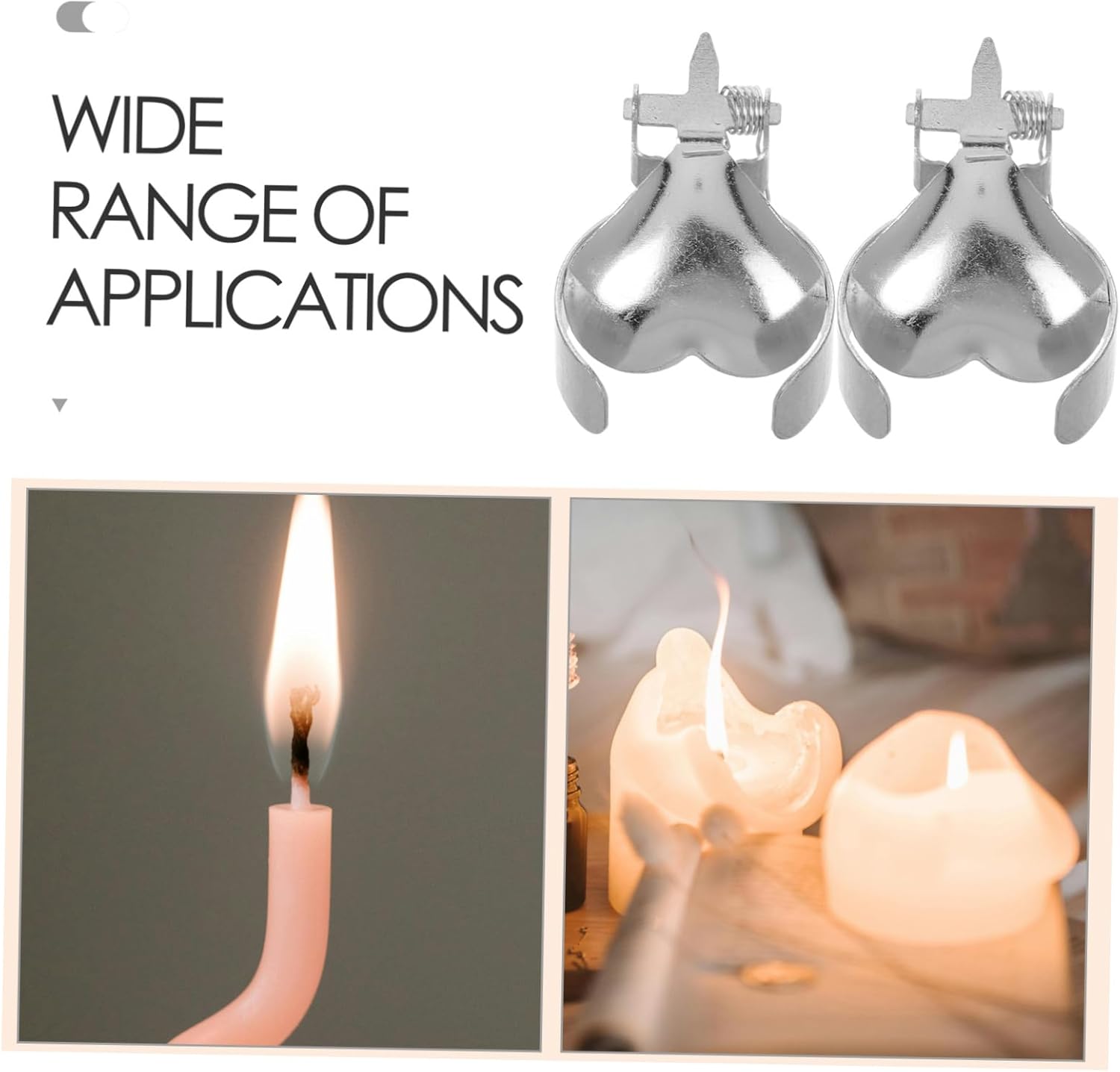 HAMPPLIES Heart Shape Candle Snuffer Tool