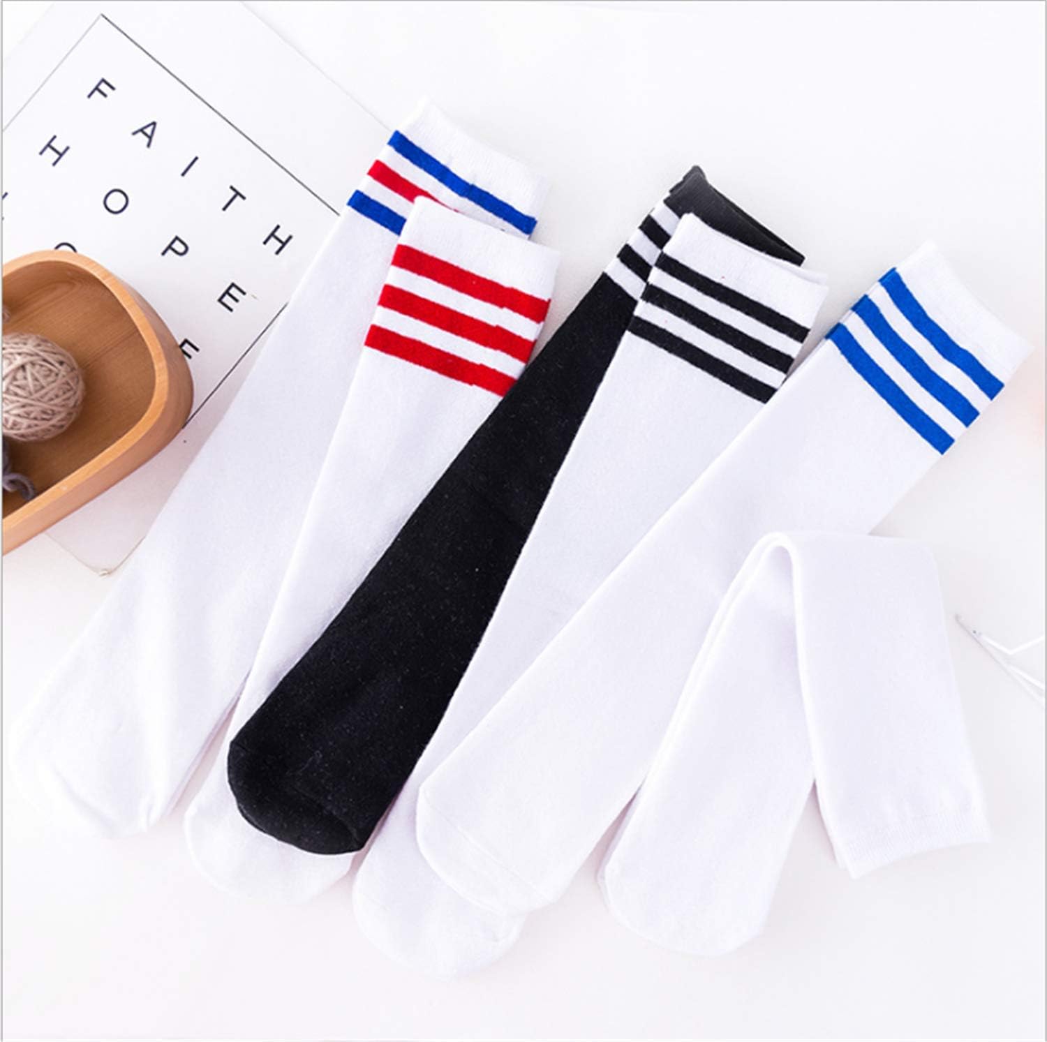Century Star Kids Knee High Soccer Socks - 3-6 Years