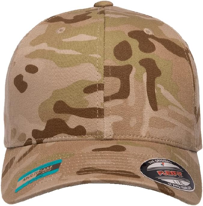 Flexfit Wooly Combed 6-Panel Baseball Cap - Stretch Fitted
