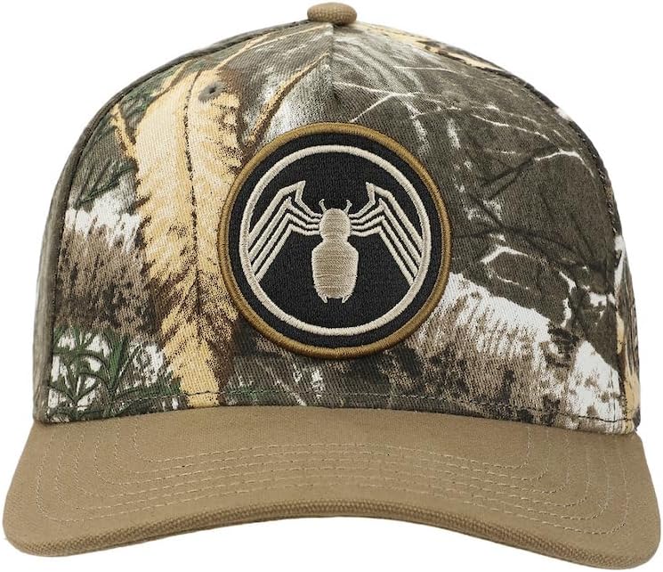Bioworld Venom 3D Logo Camouflage Snapback Hat