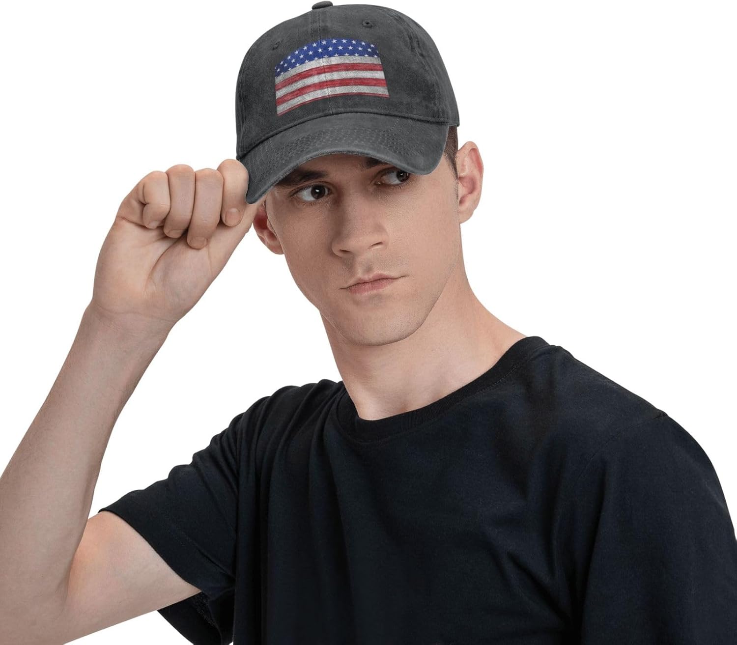 MZERSE Washed Cotton Baseball Cap for Men Women