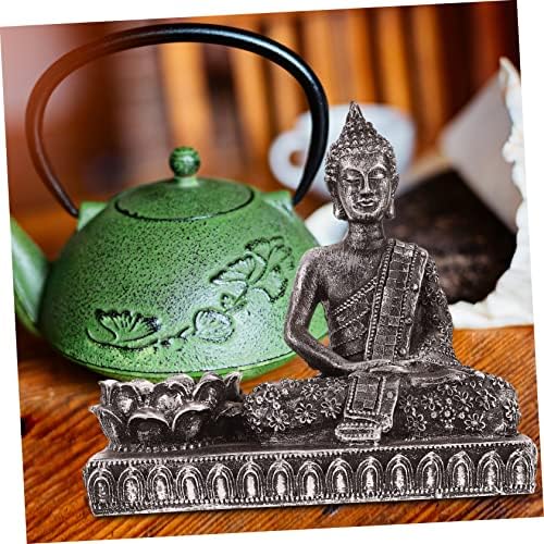 Holibanna Antique Buddha Statue Candle Holder Decor 1