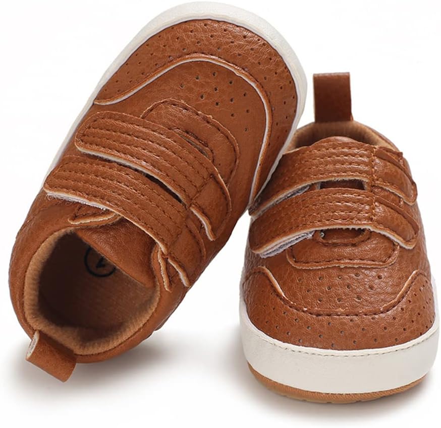 Clowora Baby Shoes Non-Slip Rubber Sole Sneakers 1