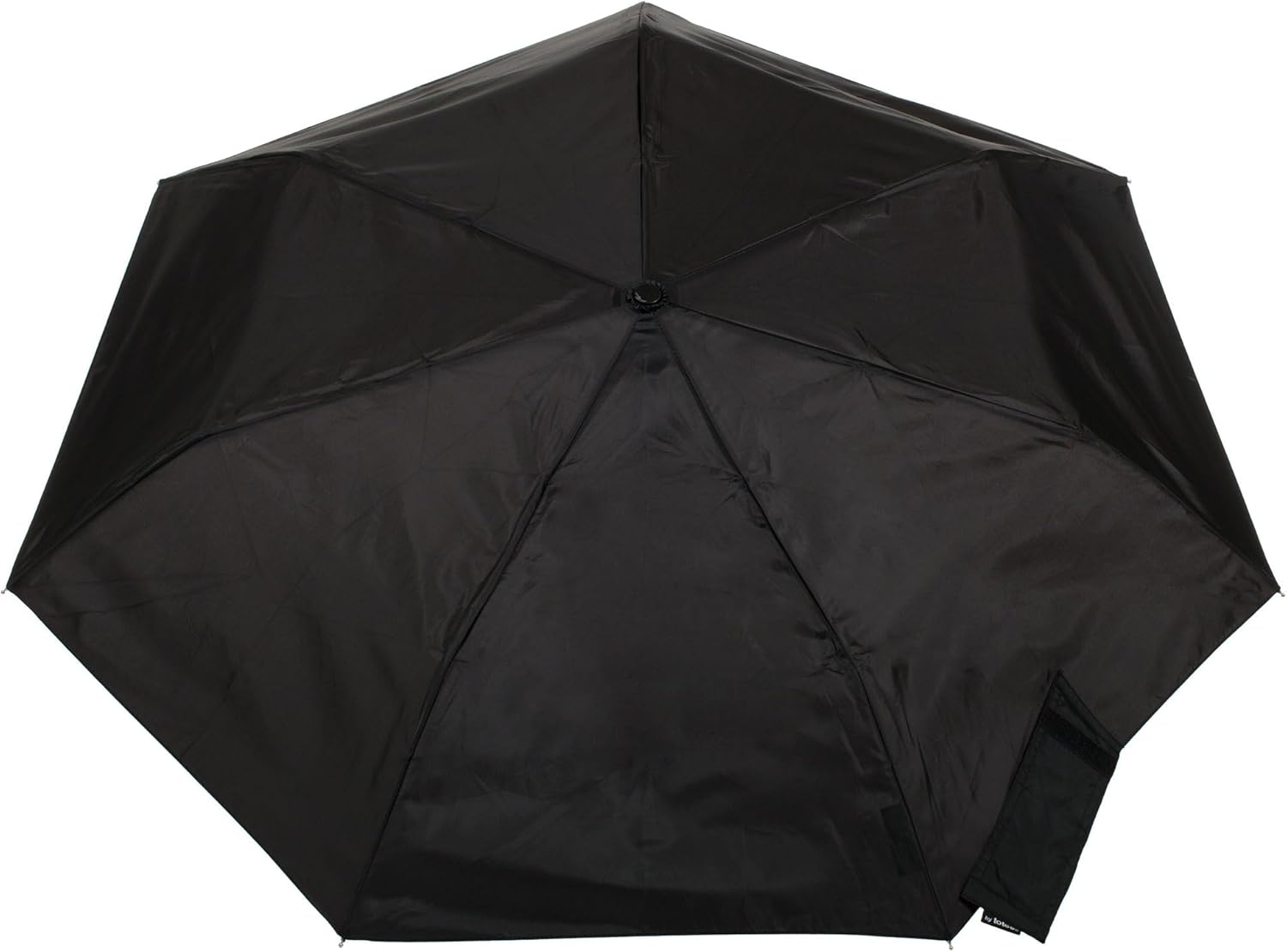 Totes Automatic Open Close Water-Resistant Folding Umbrella Black