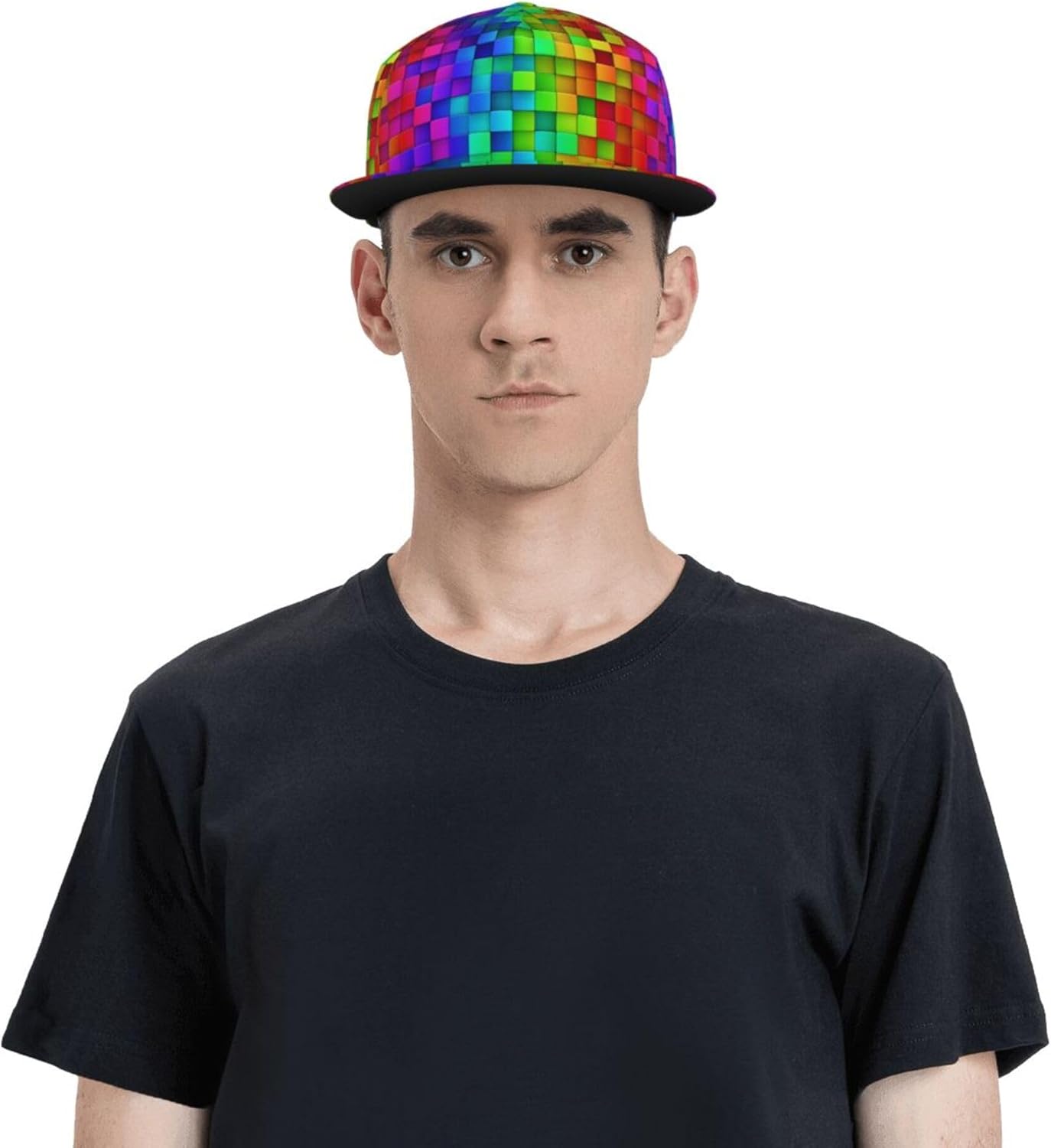 JZDACH Adult Mens Snapback Trucker Cap Dad Hat