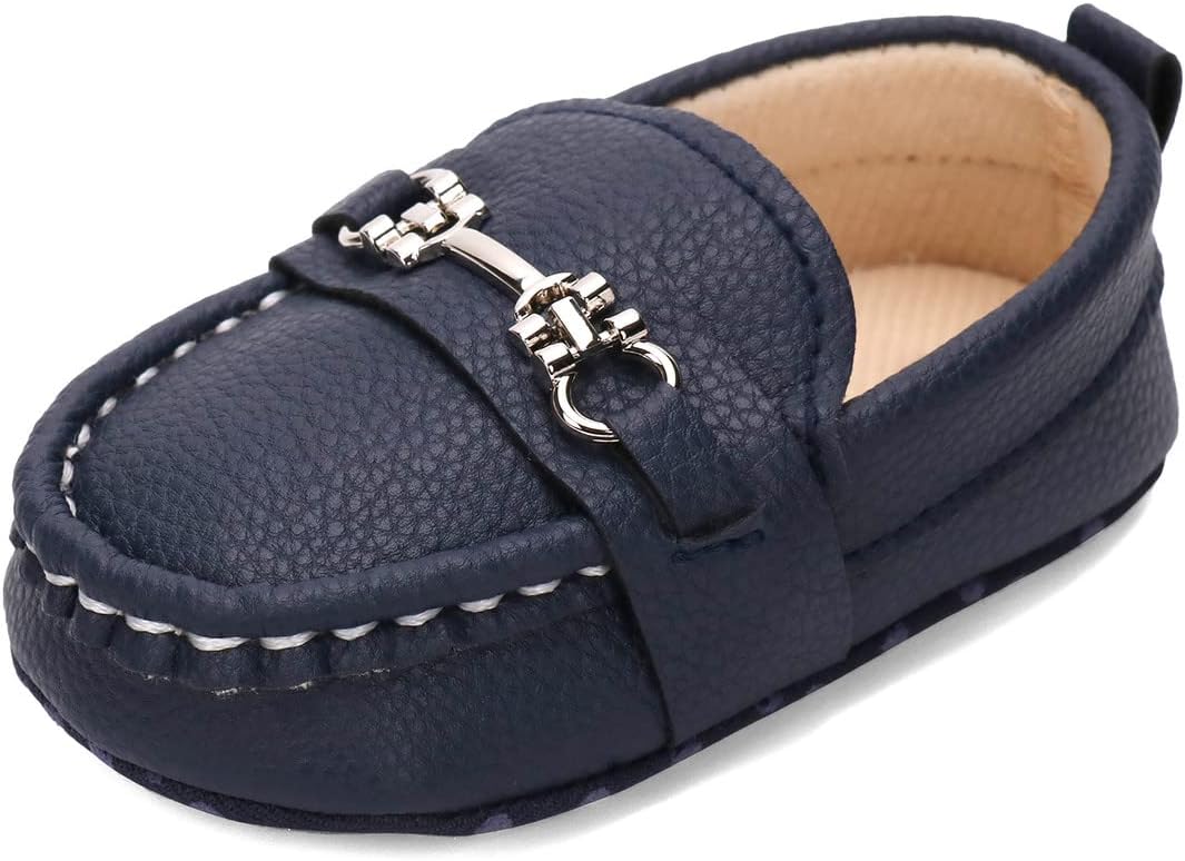 QIETION Oxford Shoes for Baby Boys Girls Soft Sole Sneakers
