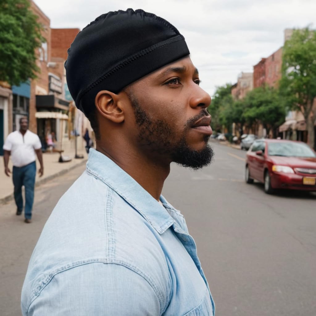 2PCS Silky Wave Cap for Men - Breathable Durable