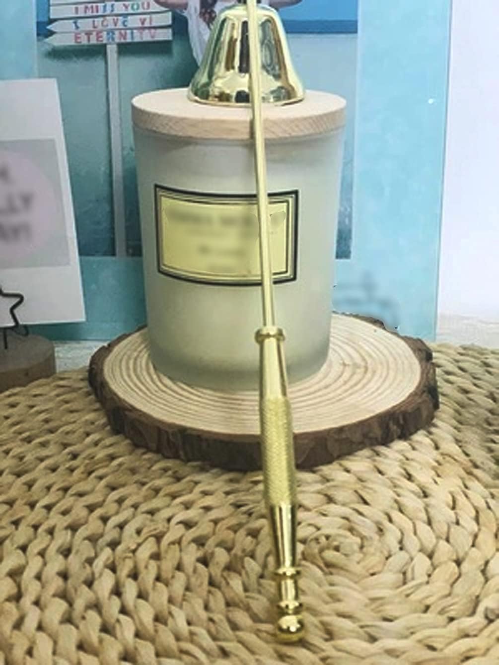 3 in 1 Candle Care Tool Set with Gold Trim