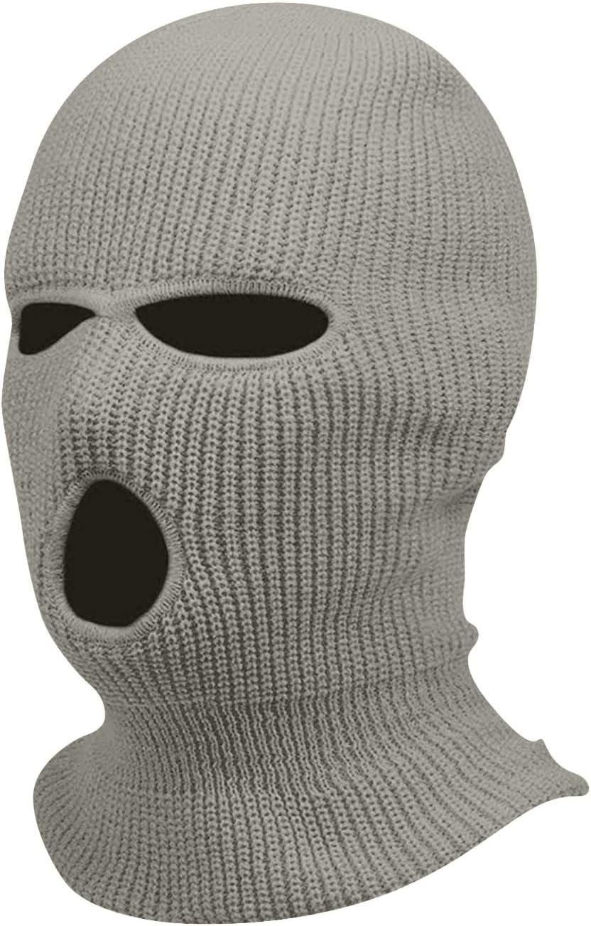 3-Hole Ski Mask Winter Balaclava for Cycling Outdoor Sports