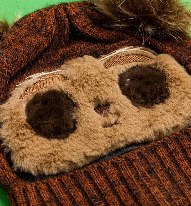 Star Wars Ewok Knitted Bobble Hat for Men