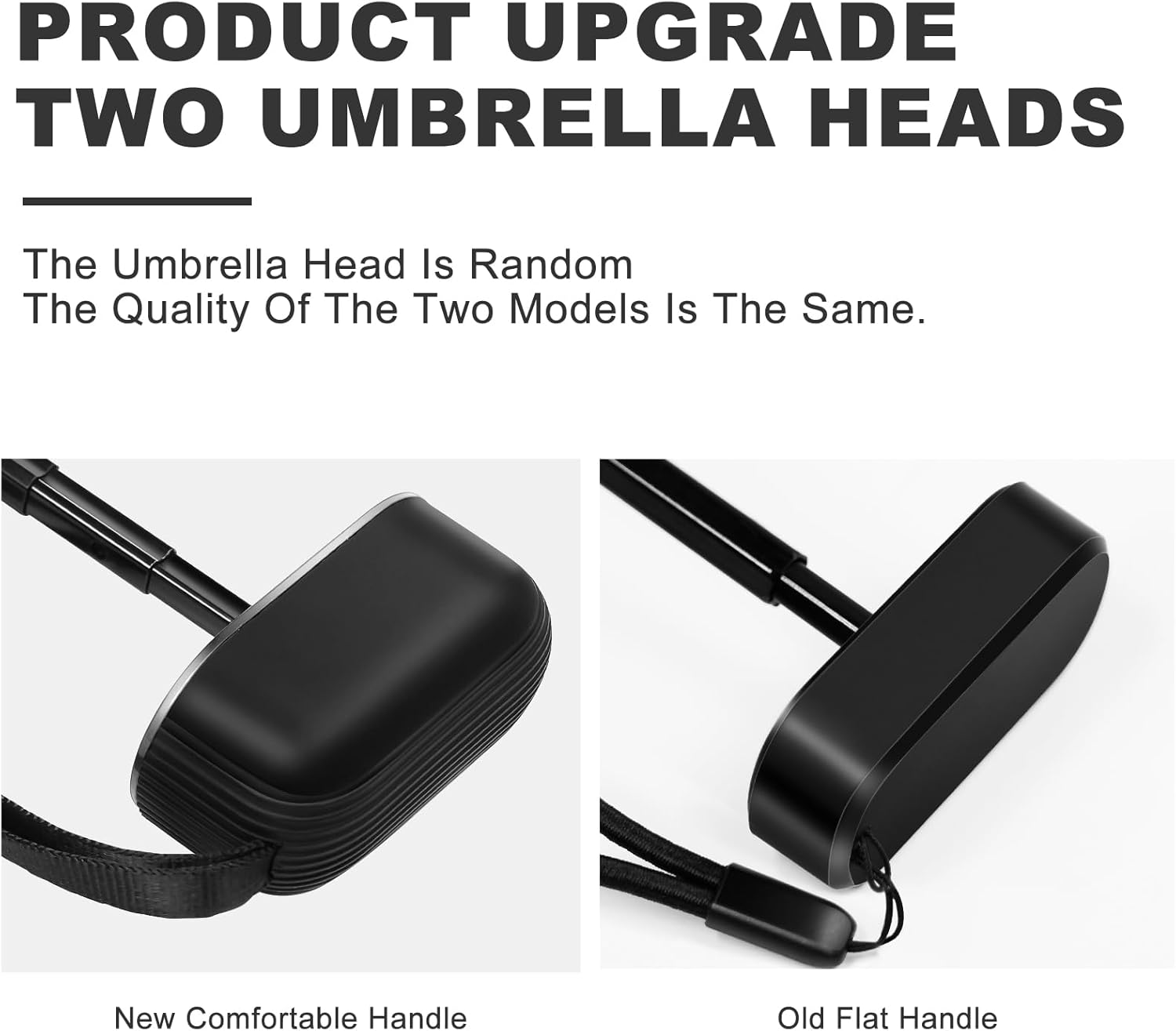 LEAGERA Mini Travel Umbrella Black 1 Pack
