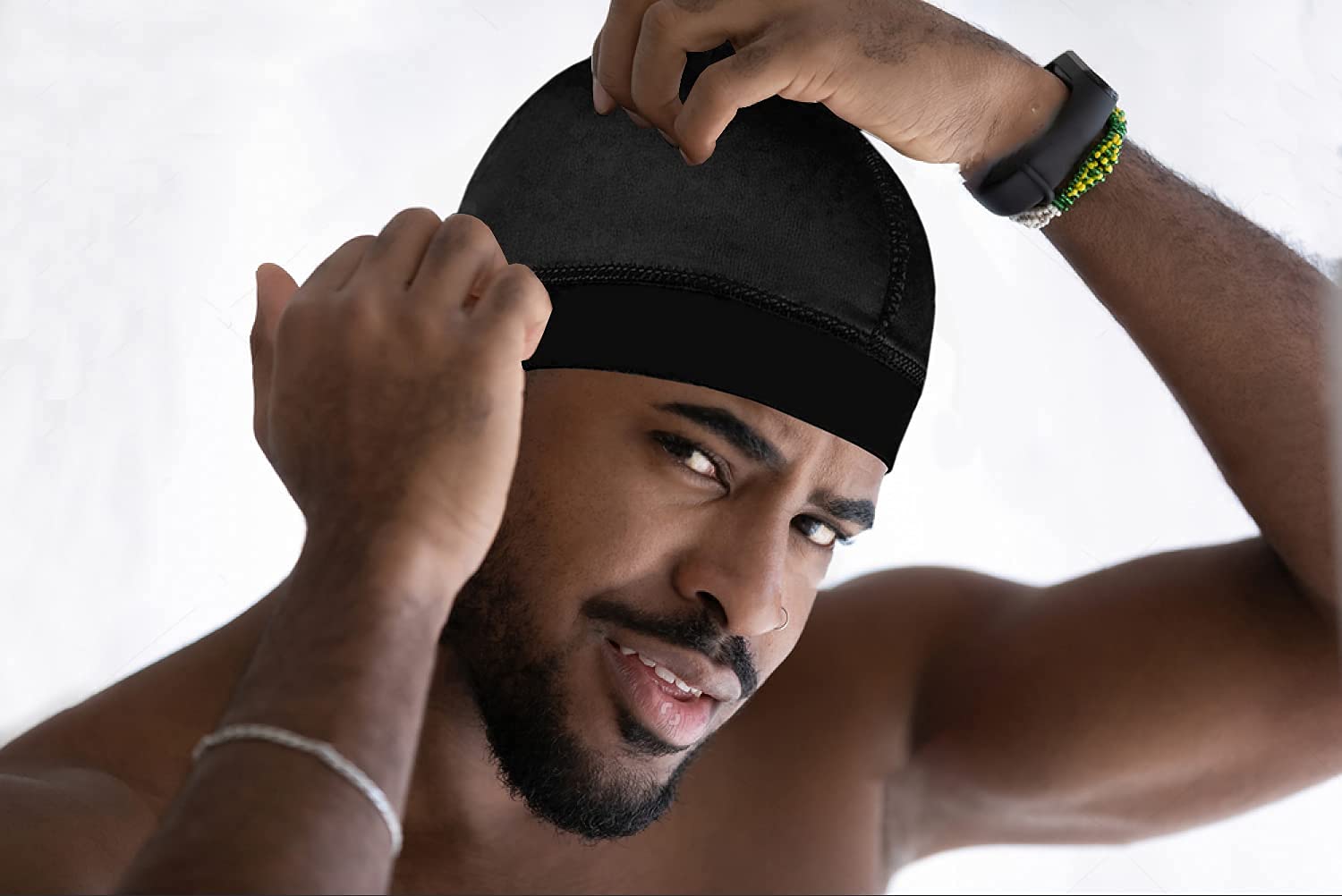 2PCS Silky Wave Cap for Men - Breathable Durable