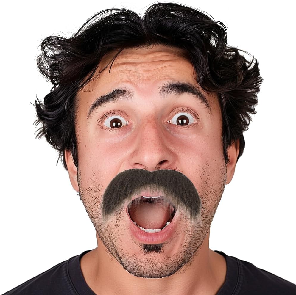 Self Adhesive Fake Mustache for Halloween Costume