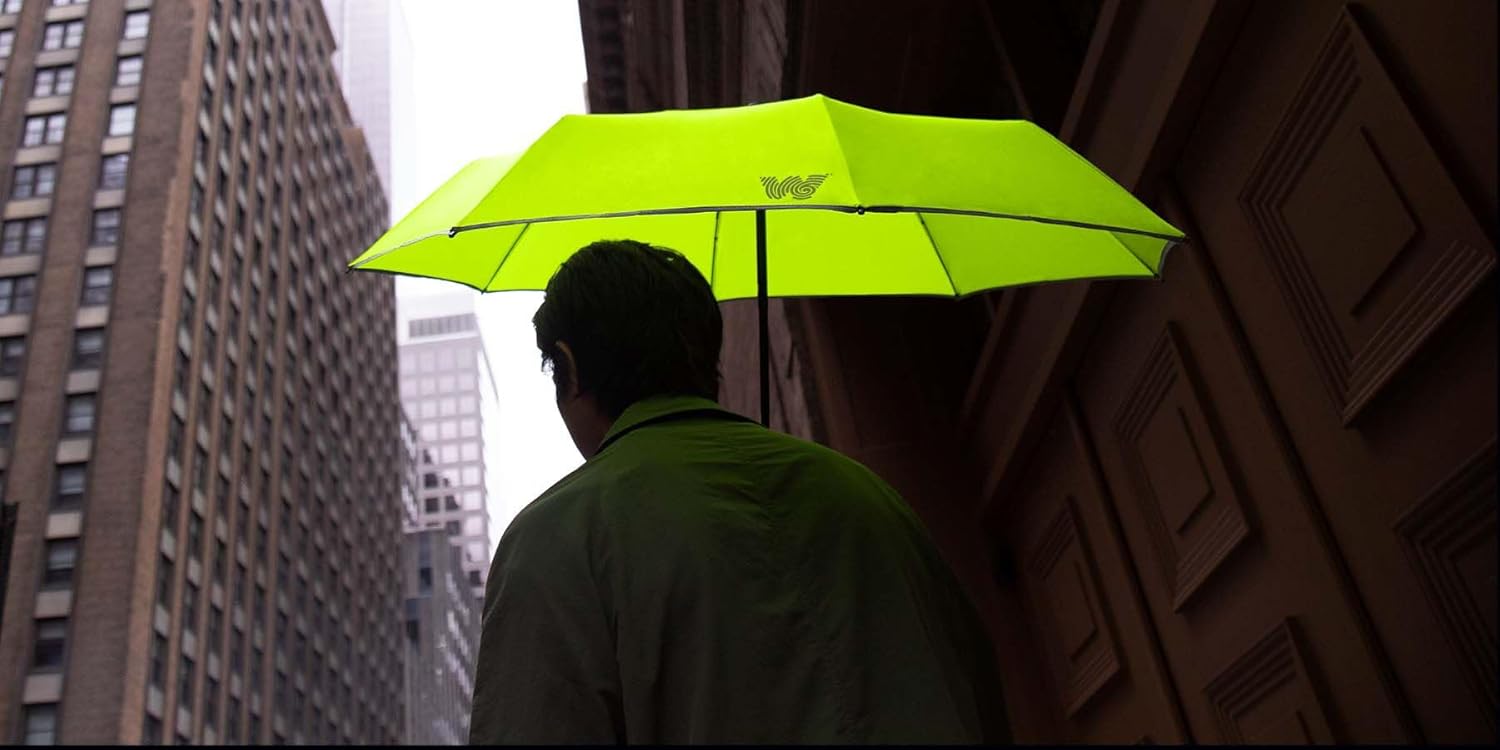 Weatherman Compact Mini Umbrella - Windproof for 45 MPH