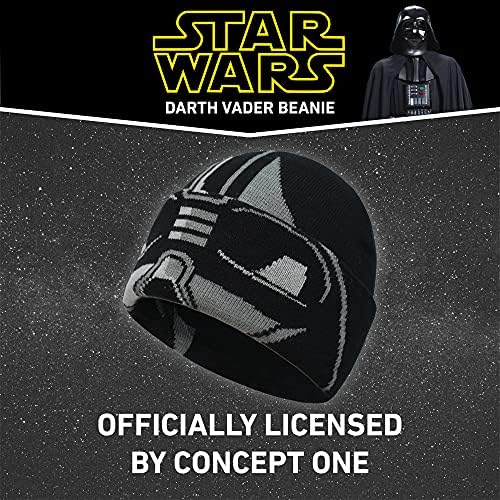 Concept One Star Wars Darth Vader Cuff Beanie Hat