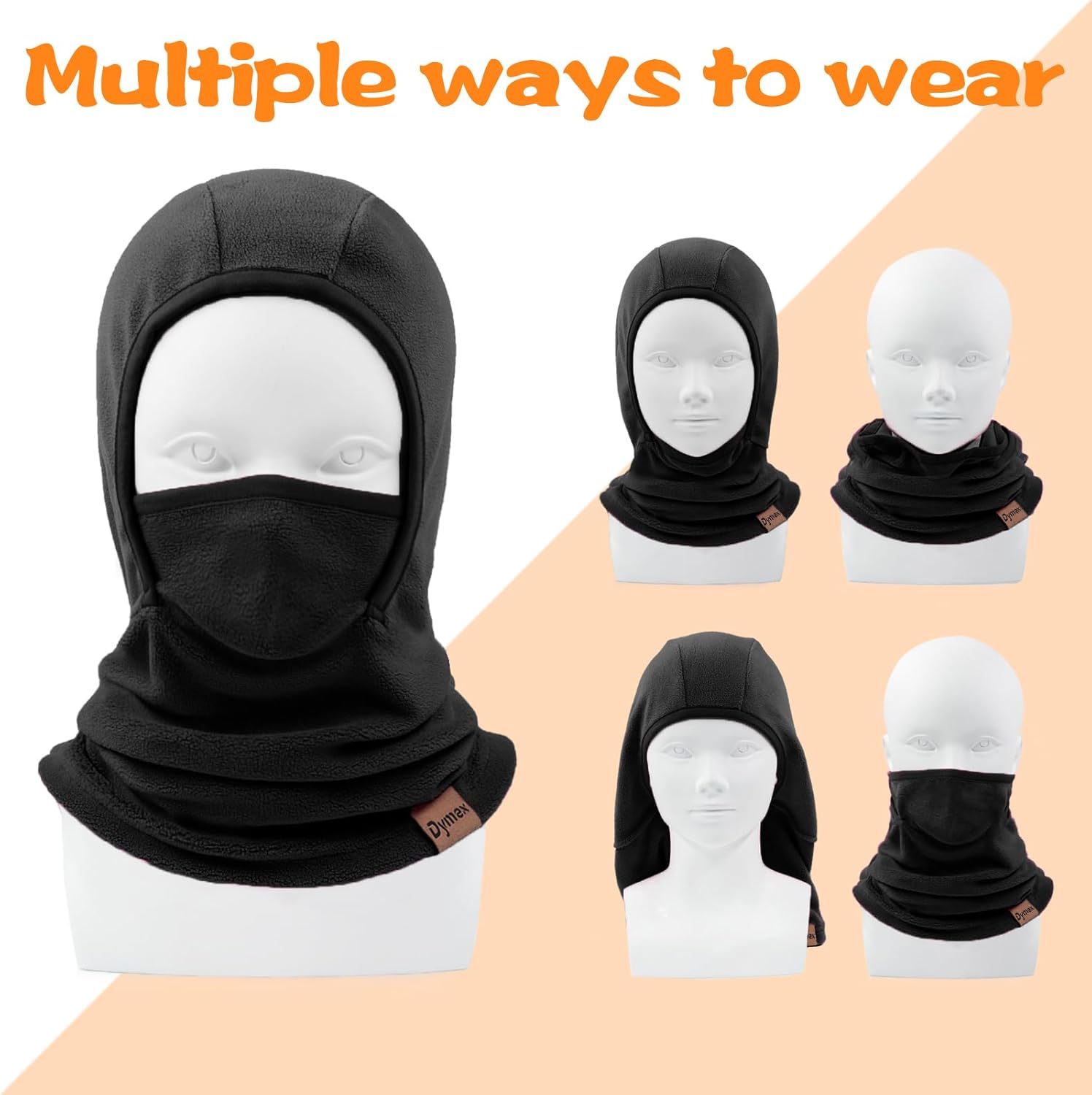 Dymex Kids Balaclava Ski Mask Winter Face Cover