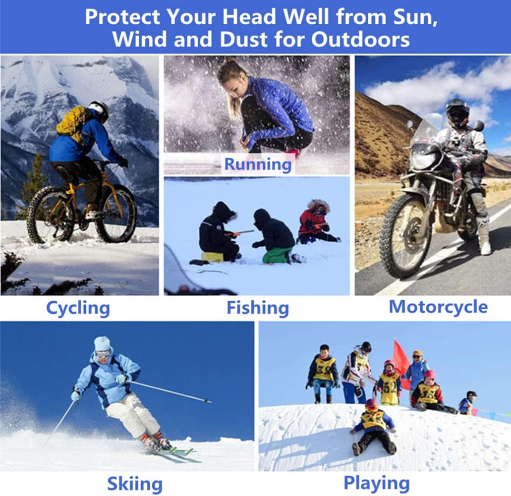 Balaclava Ski Mask Windproof UV Protection Head Cover