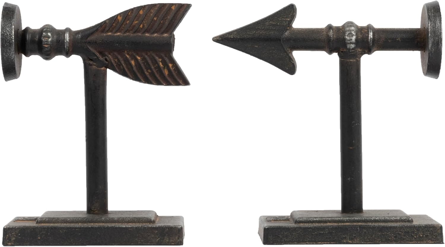 Creative Co-Op Bronze Arrow Bookends Set of 2
