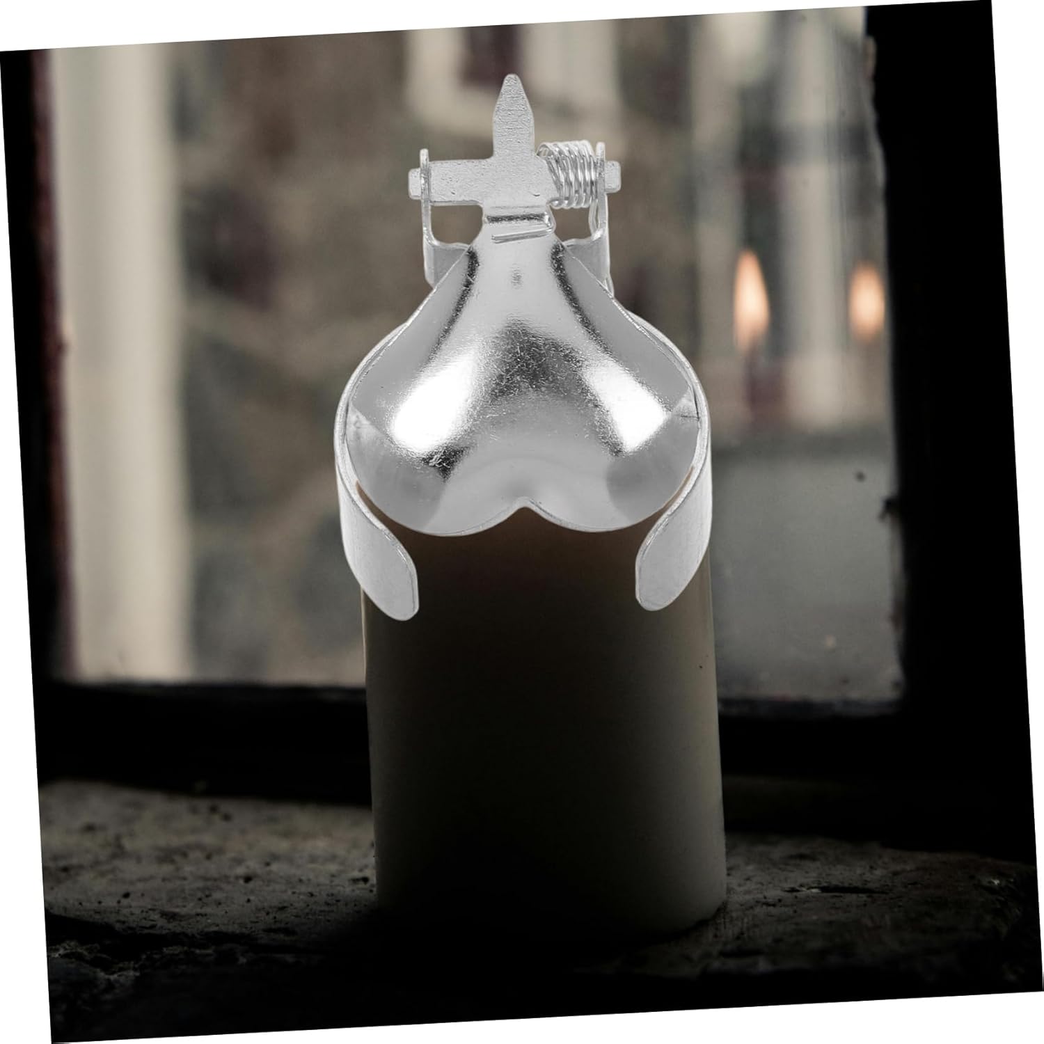 Zerodeko Metal Candle Snuffer Heart Design
