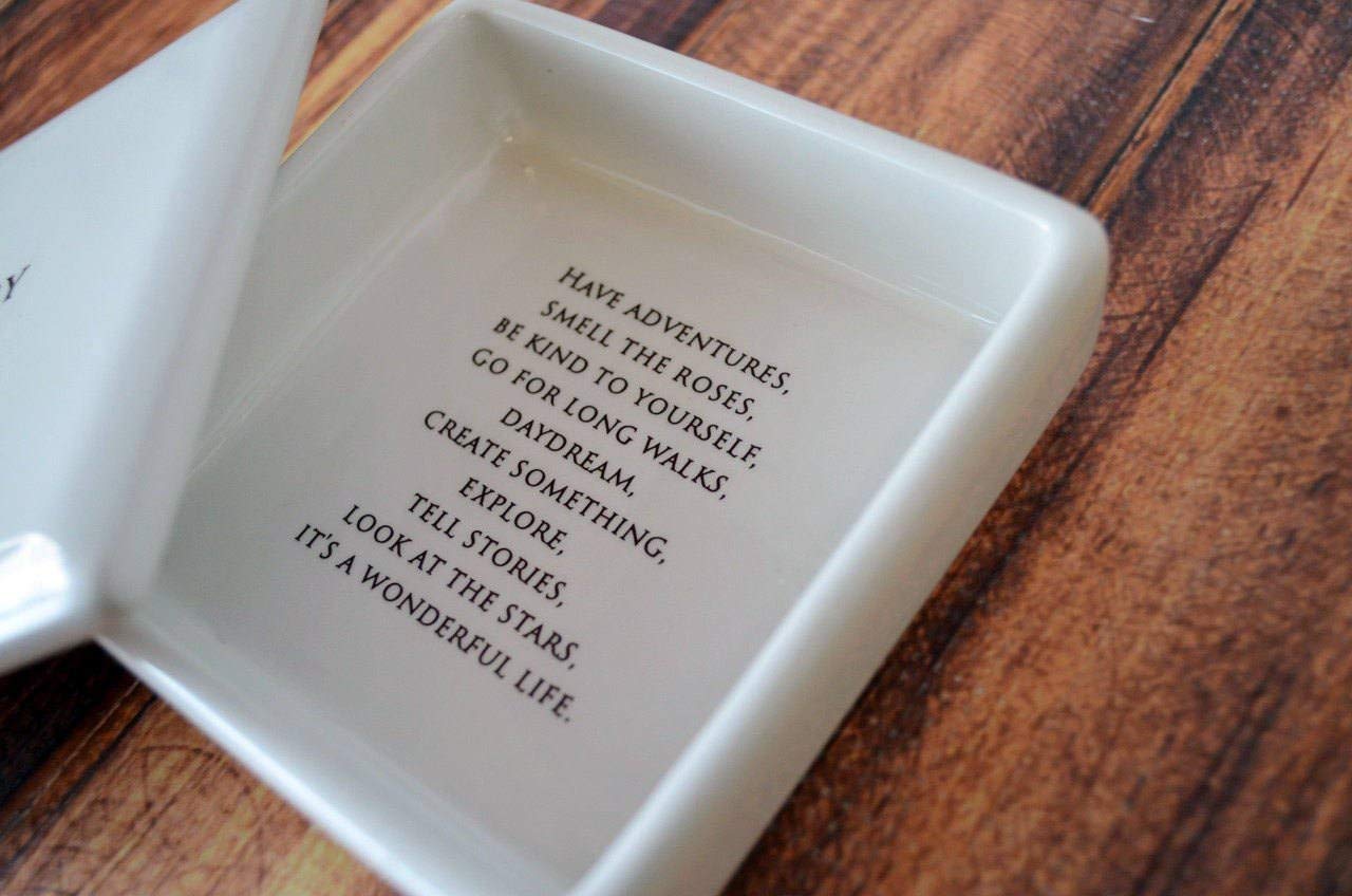 Susabella Square Keepsake Box for Baptism or Christening